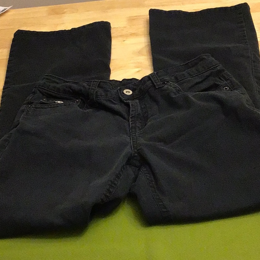 ☘️2/$10☘️Black Jeans Faded Glory Organic Denim, petite, soft denim